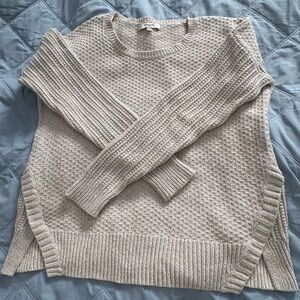 Madewell Textured Cream Sweater